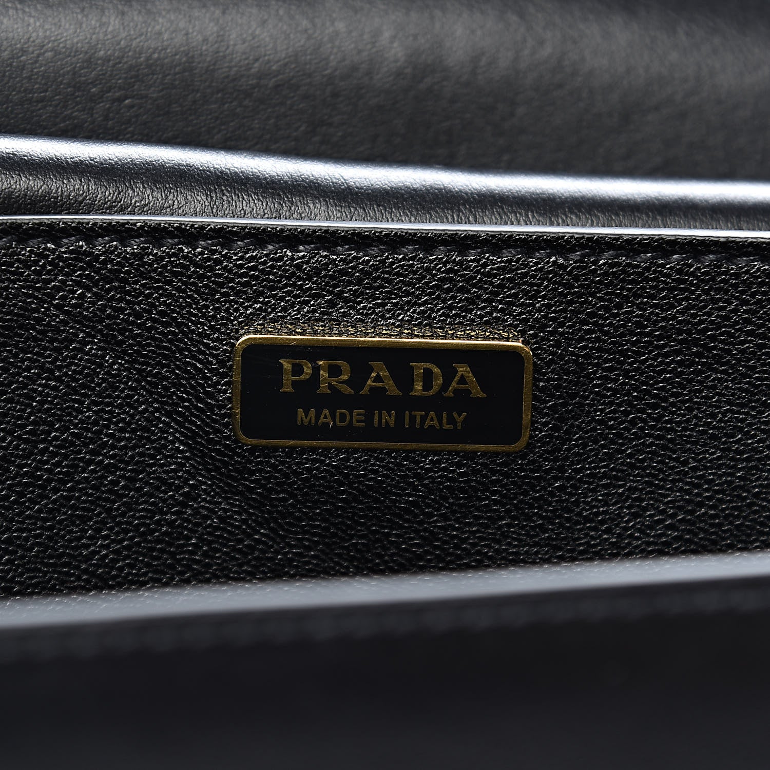 Prada City Calf Saffiano Large Cahier Bag Black 6 of 10