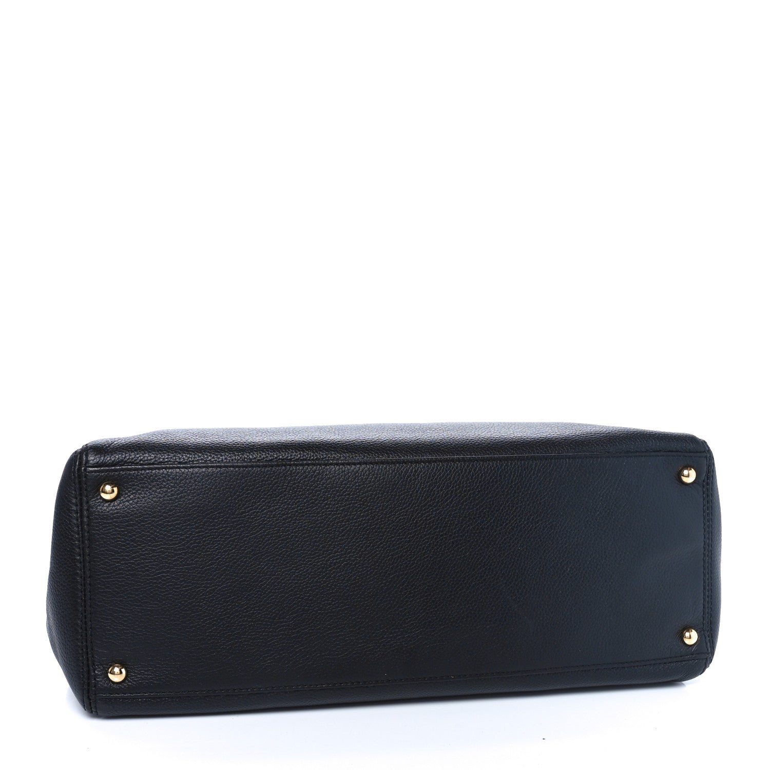 Chanel Calfskin Cerf Executive Shopper Tote Black 4 of 10