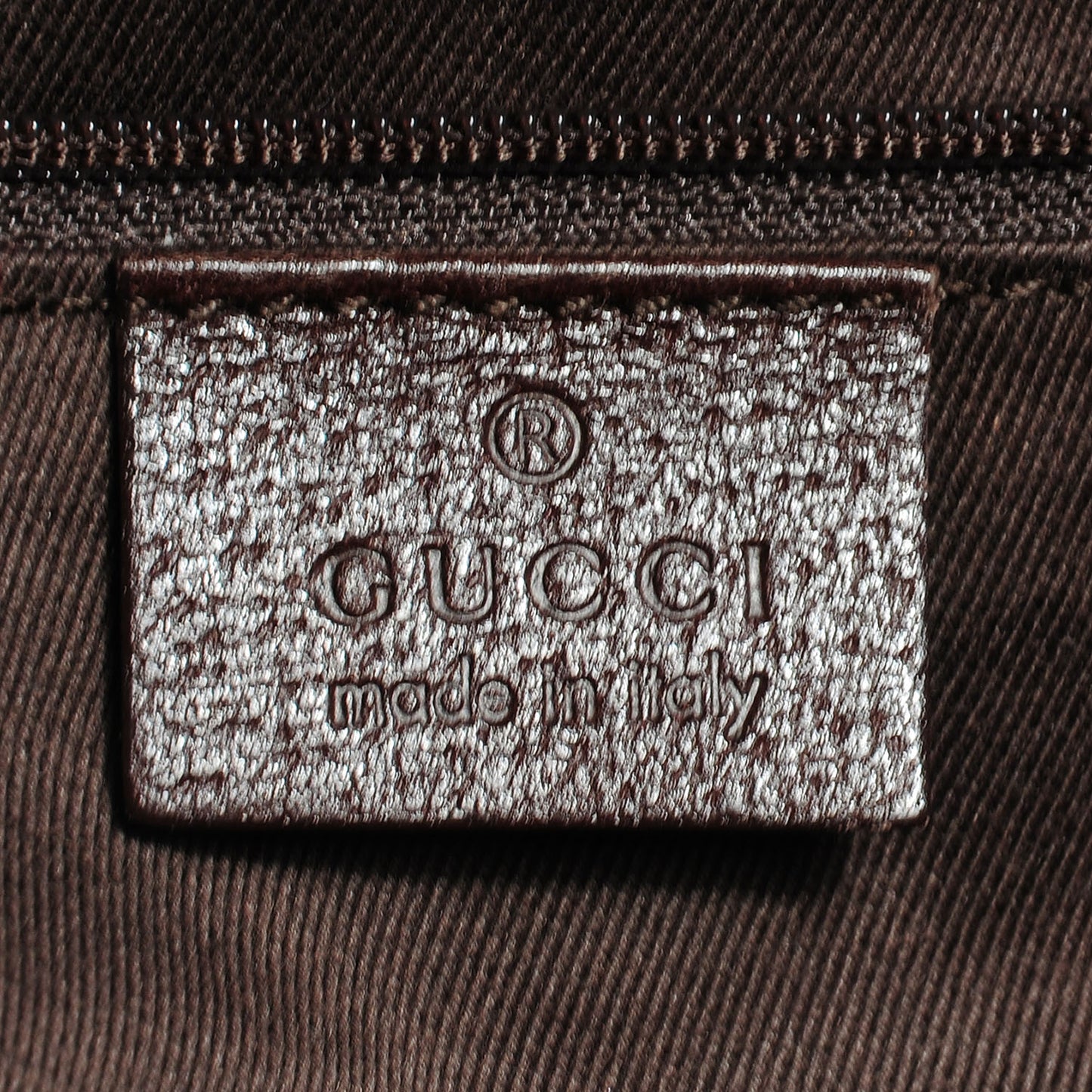 Monogram Medium Tote Brown