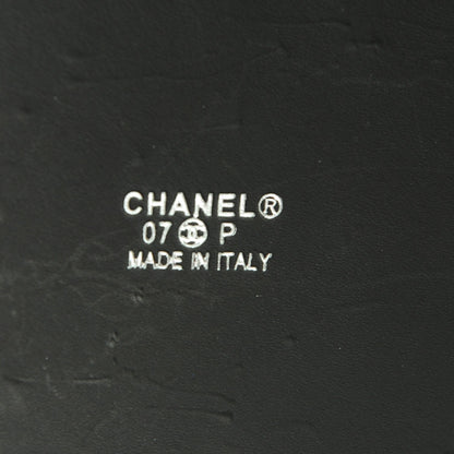 Chanel Patent CC Wide Belt 75 30 Black 3 of 5