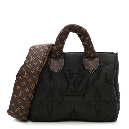 Louis Vuitton Econyl Mini Monogram Pillow Speedy Bandouliere 25 Black 1 of 10