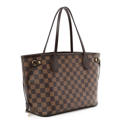 Louis Vuitton Damier Ebene Neverfull PM 3 of 11