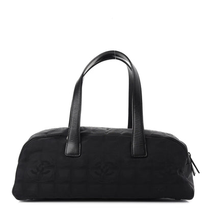 Chanel Nylon Travel Bowler Black 1 of 11