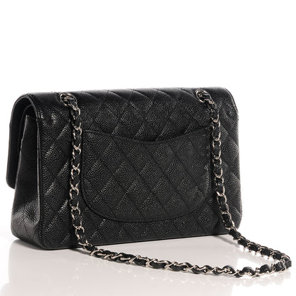 Chanel Caviar Quilted Medium Double Flap Black 3 of 8