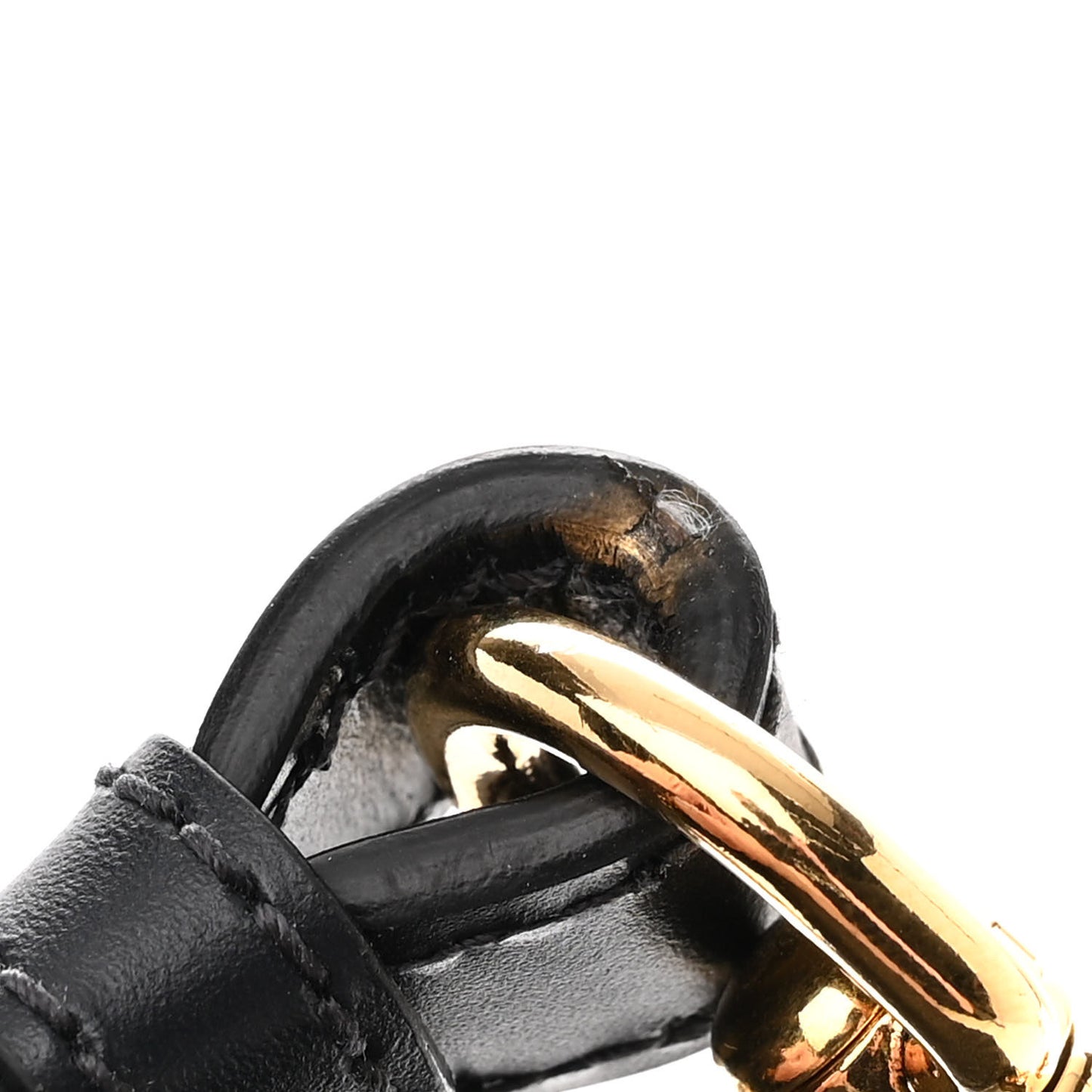 Grained Calfskin Large Bobby Flap Black