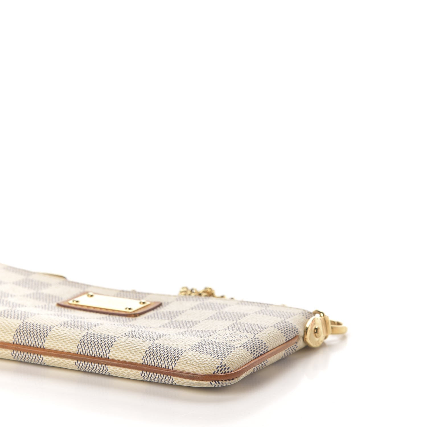 Louis Vuitton Damier Azur Pochette Milla MM 9 of 10
