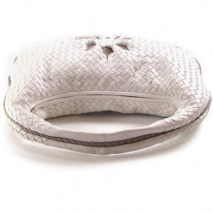 Bottega Veneta Woven Large Sun Flower Veneta White 5 of 11