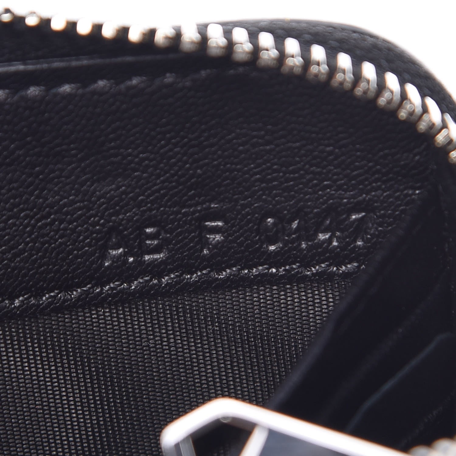 Givenchy Sugar Goatskin Pandora Zip Around Wallet Black 8 of 8