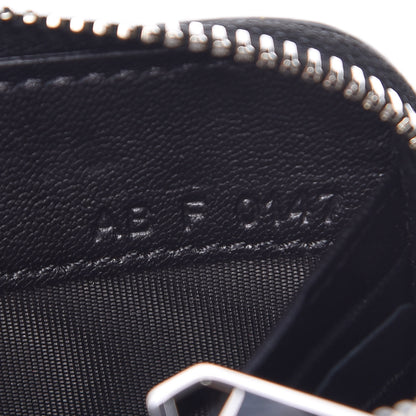 Givenchy Sugar Goatskin Pandora Zip Around Wallet Black 8 of 8