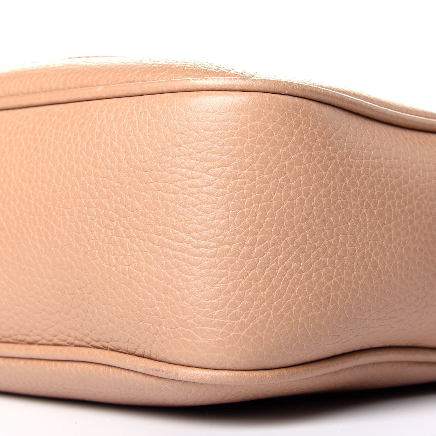 Gucci Pebbled Calfskin Small Soho Disco Bag Rose Beige 9 of 9