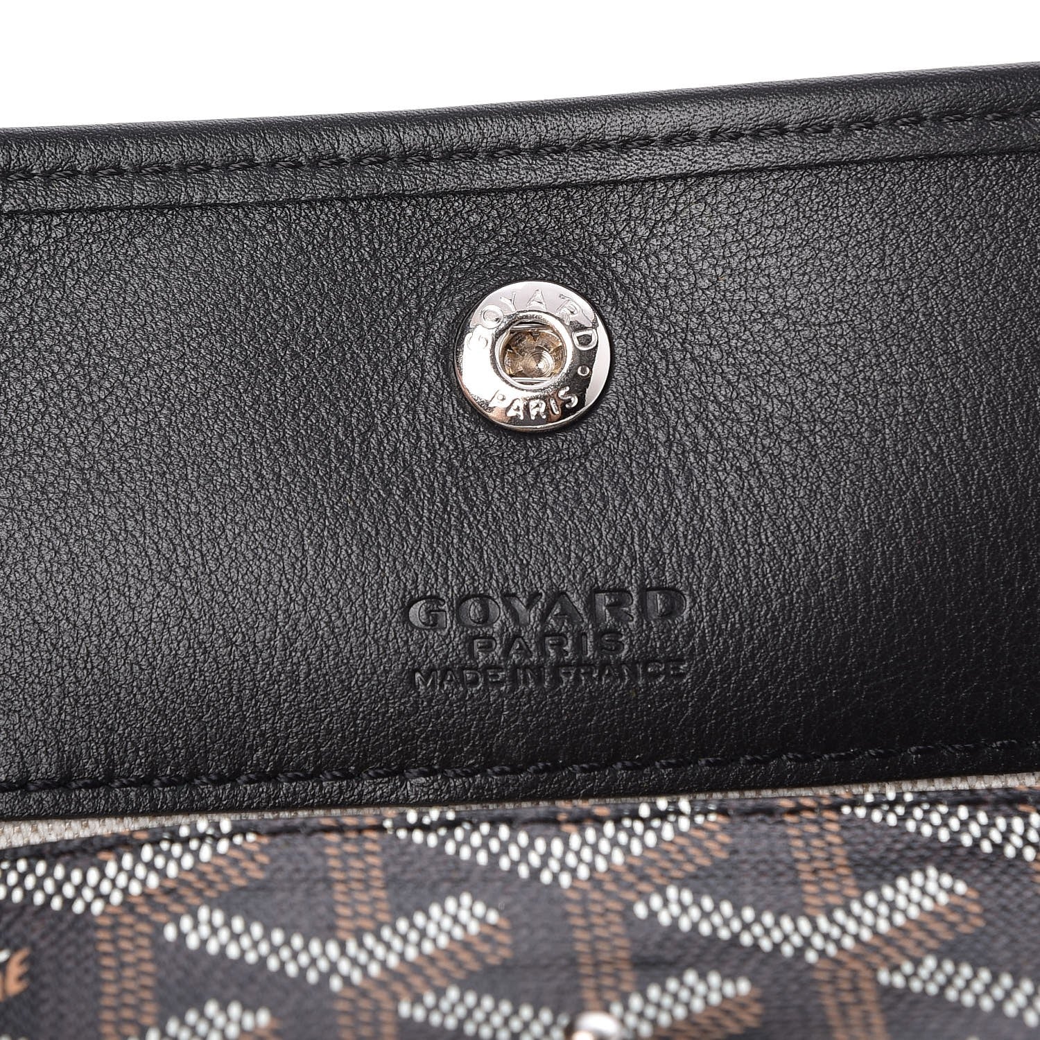 Goyard Goyardine Pouch Black 6 of 6