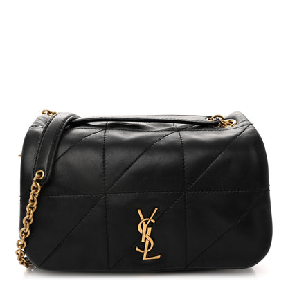 Saint Laurent Lambskin Matelasse Monogram Mini Jamie 4.3 Black 1 of 11