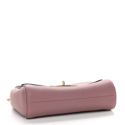 Mulberry Classic Grain Calfskin Small Lily Flap Light Mocha Rose 4 of 9