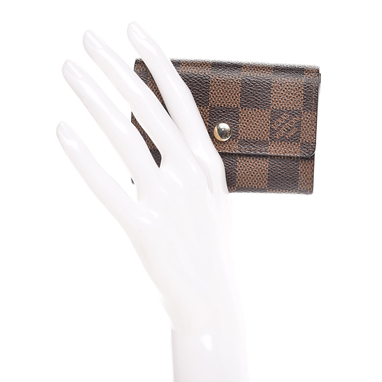 Damier Ebene Porte-Monnaie Plat Coin Purse