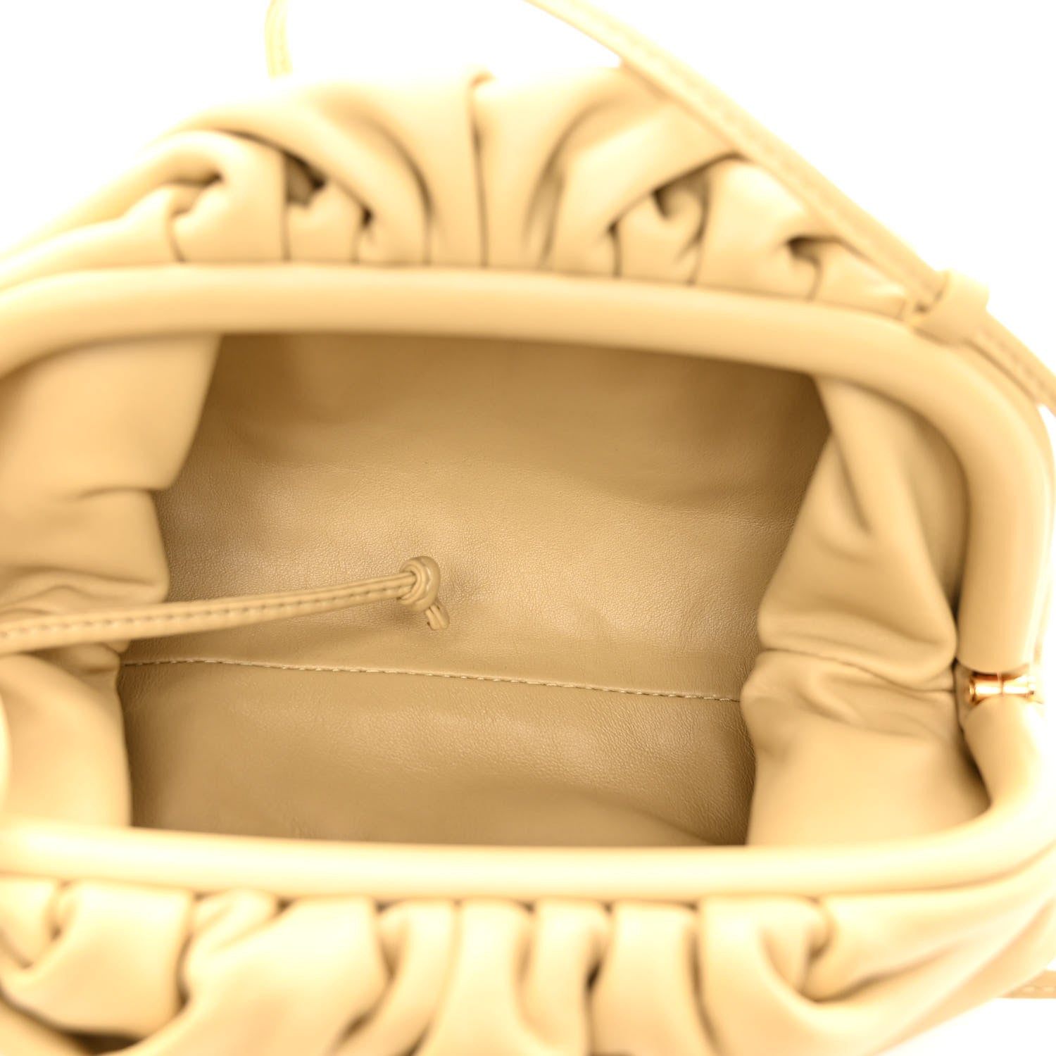 Bottega Veneta Butter Calfskin The Mini Pouch Tapioca 5 of 9