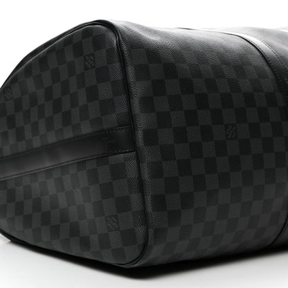 Louis Vuitton Damier Graphite Keepall Bandouliere 55 8 of 14