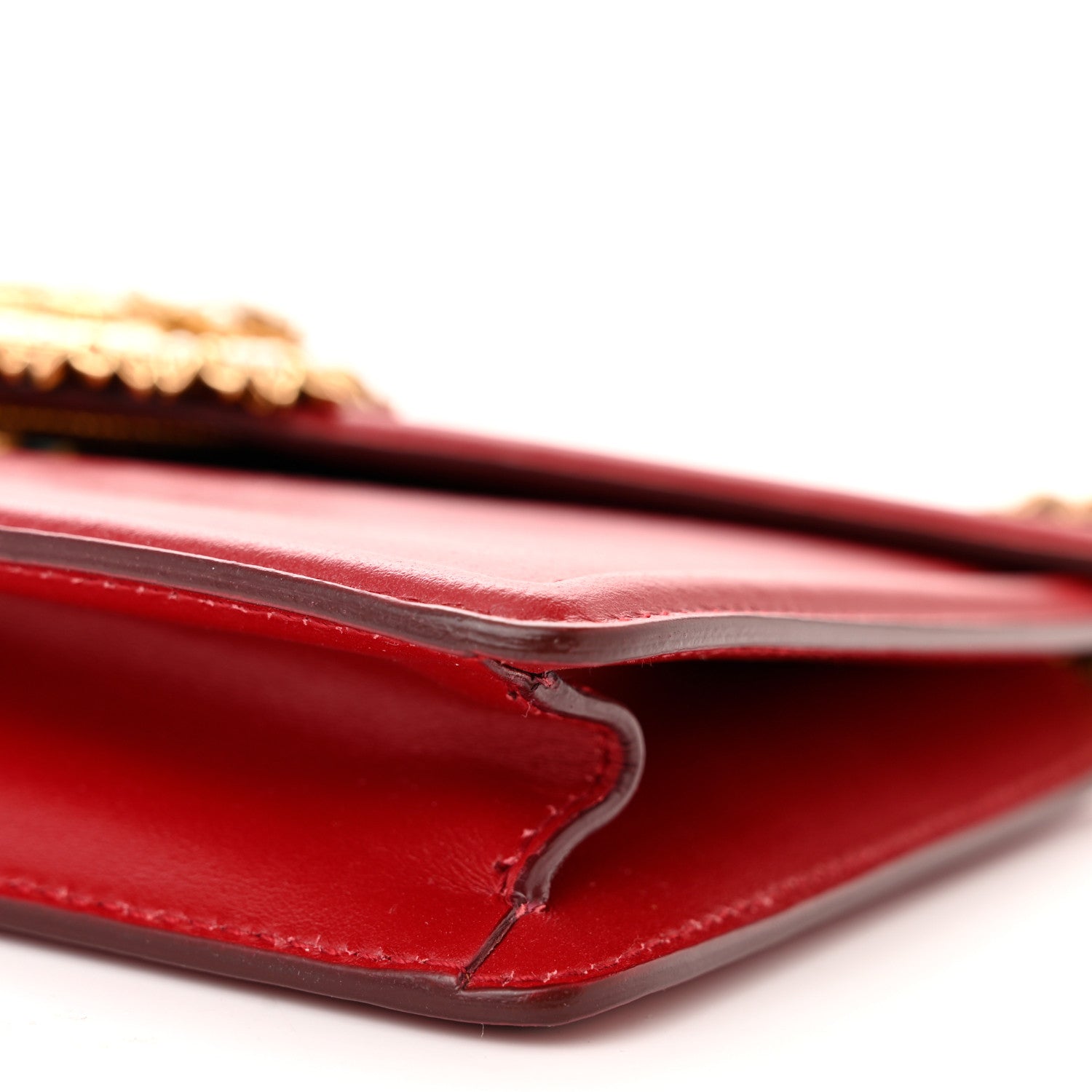 Dolce & Gabbana Smooth Calfskin Medium Devotion Crossbody Bag Poppy Red 9 of 9