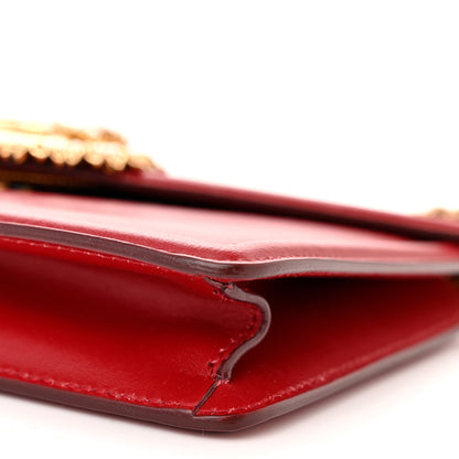 Dolce & Gabbana Smooth Calfskin Medium Devotion Crossbody Bag Poppy Red 9 of 9