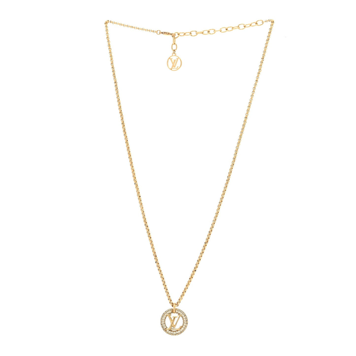 Metal Crystal Louise By Night Necklace