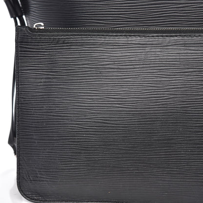 Louis Vuitton Epi Neverfull MM Black 23 of 27