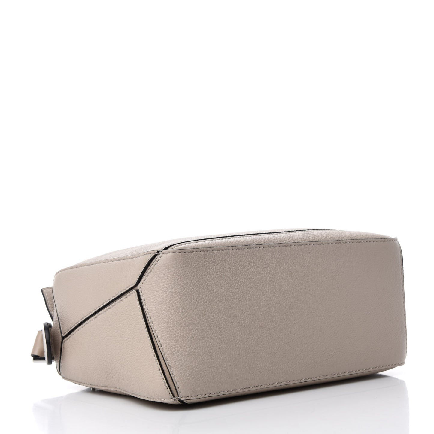 Calfskin Small Puzzle Bag Light Oat