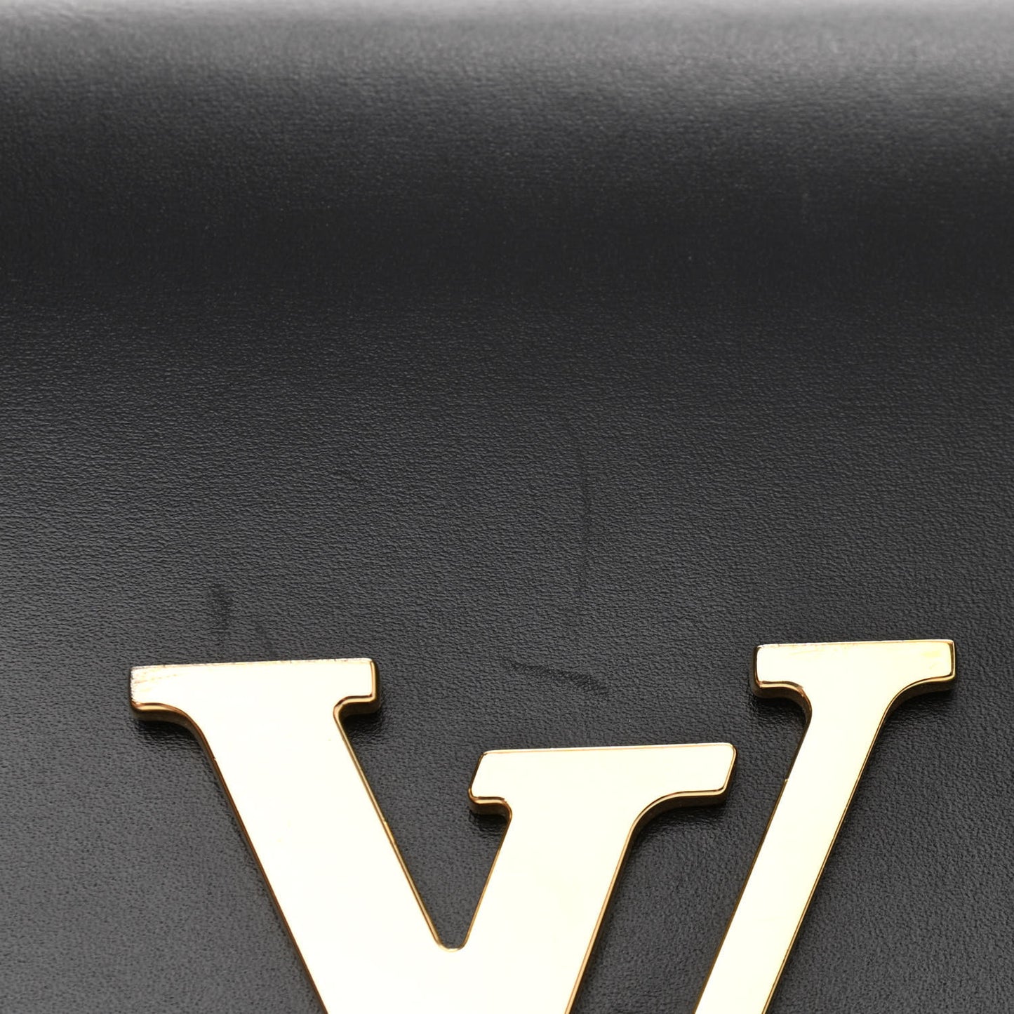 Calfskin Chain Louise MM Black