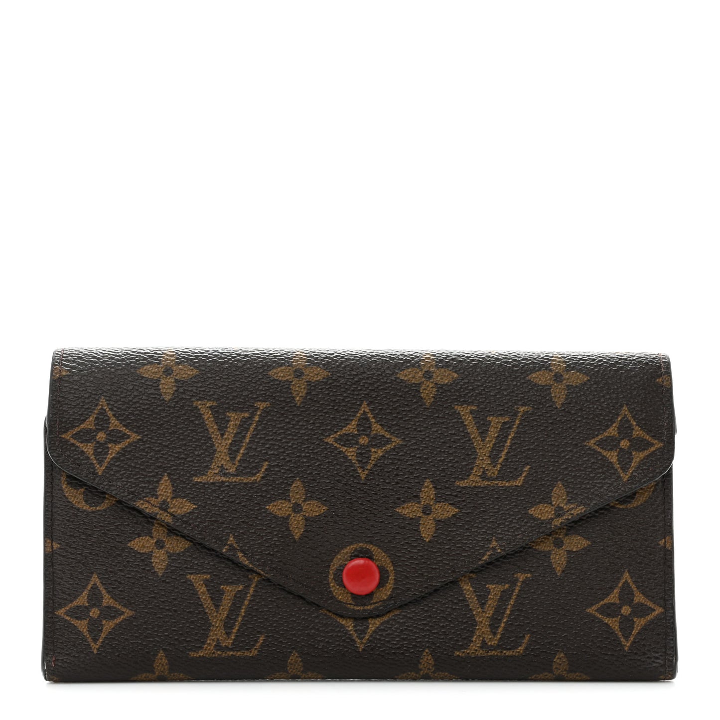Monogram Josephine Wallet Red