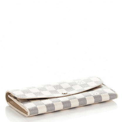 Louis Vuitton Damier Azur Emilie Wallet 4 of 7