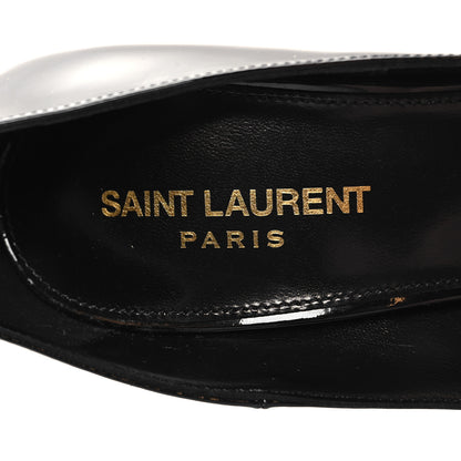 Saint Laurent Patent Calfskin Zoe 105 Pump 38.5 Black 9 of 9