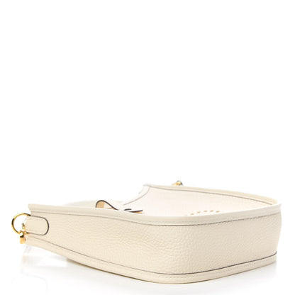 Hermes Taurillon Clemence Amazone Evelyne TPM Nata Craie 4 of 11