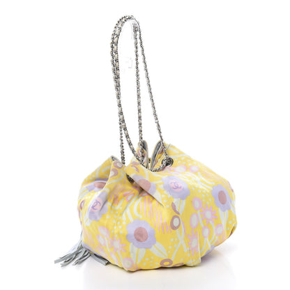 Chanel Satin CC Camellia Chain Bag Multicolor 3 of 12