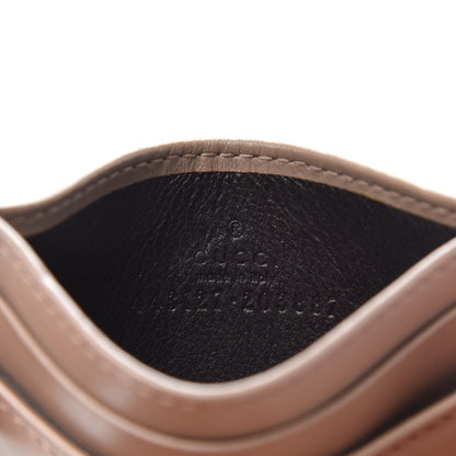 Gucci Calfskin Matelasse GG Marmont Card Holder Porcelain Rose 6 of 6