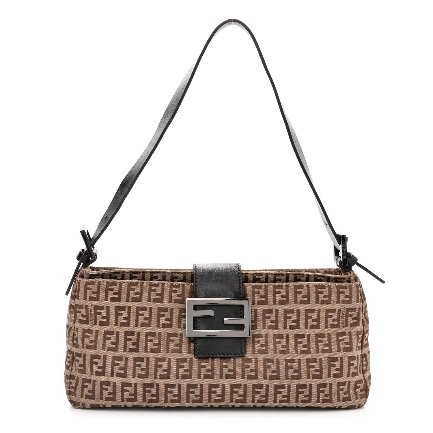 Fendi Zucchino Baguette Brown 1 of 12