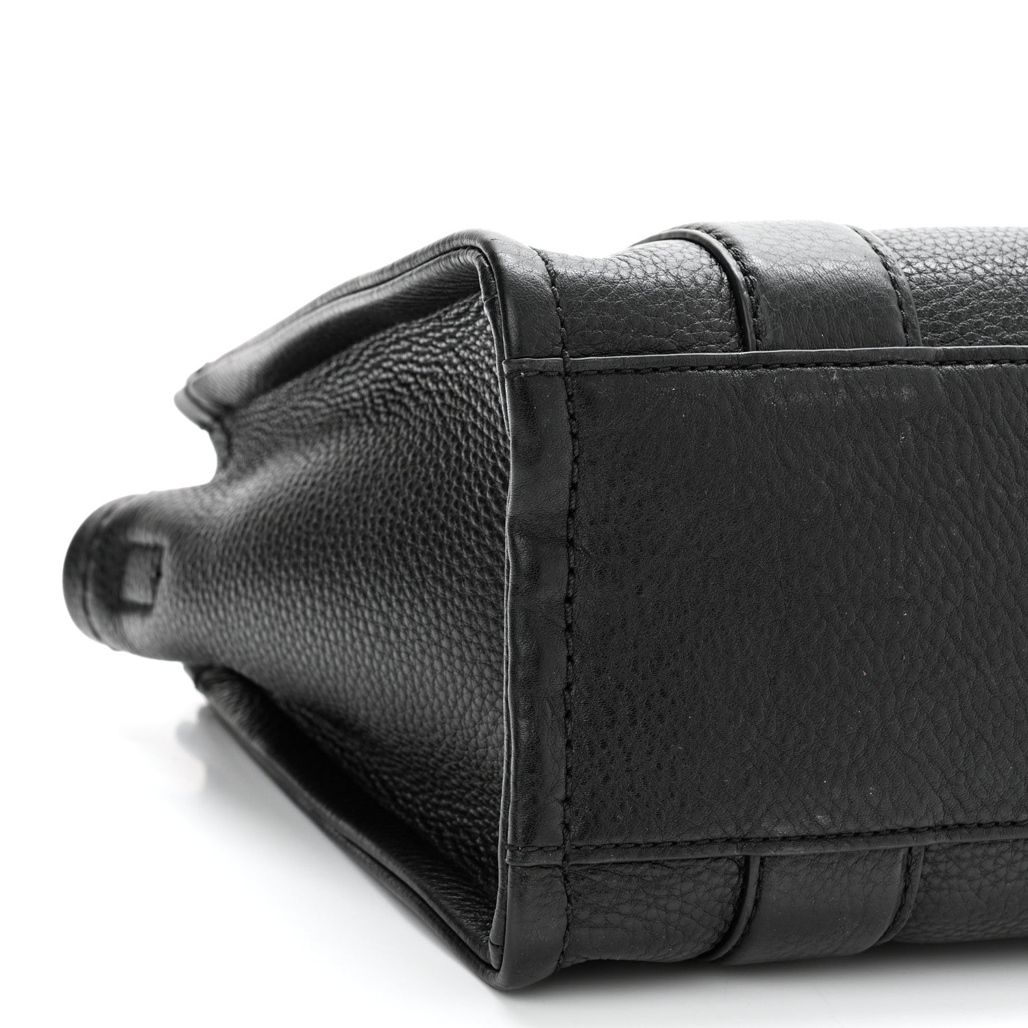 Marc Jacobs Grained Calfskin Small The Tote Bag Black 10 of 12
