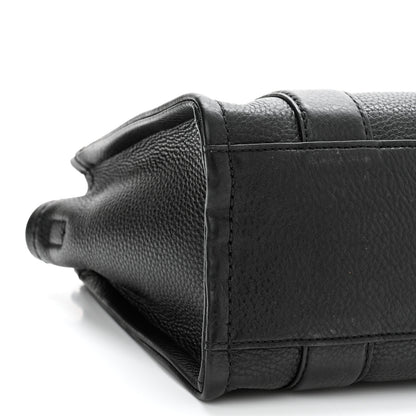 Marc Jacobs Grained Calfskin Small The Tote Bag Black 10 of 12