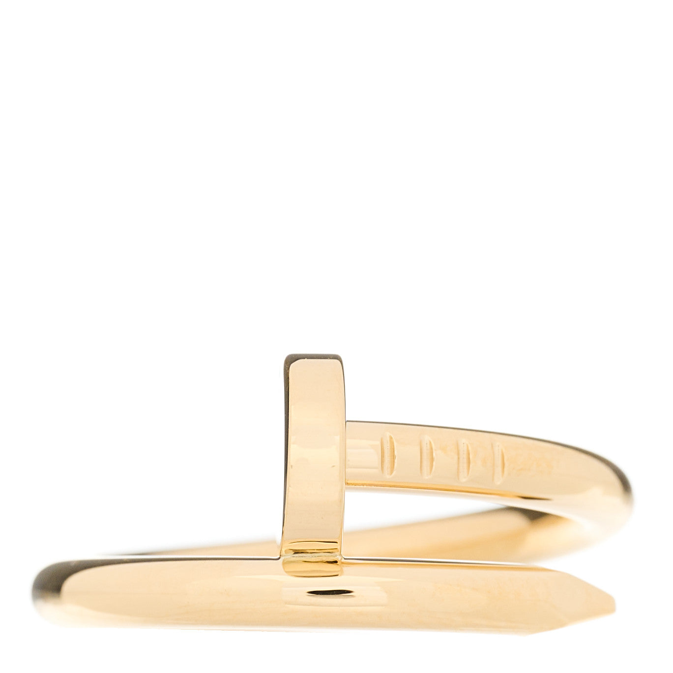 Cartier 18K Yellow Gold Juste Un Clou Ring 53 6.25 1 of 3