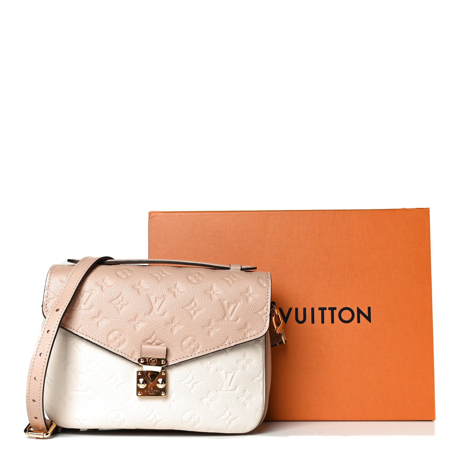 Louis Vuitton Empreinte Pochette Metis Beige Rose Creme 13 of 13