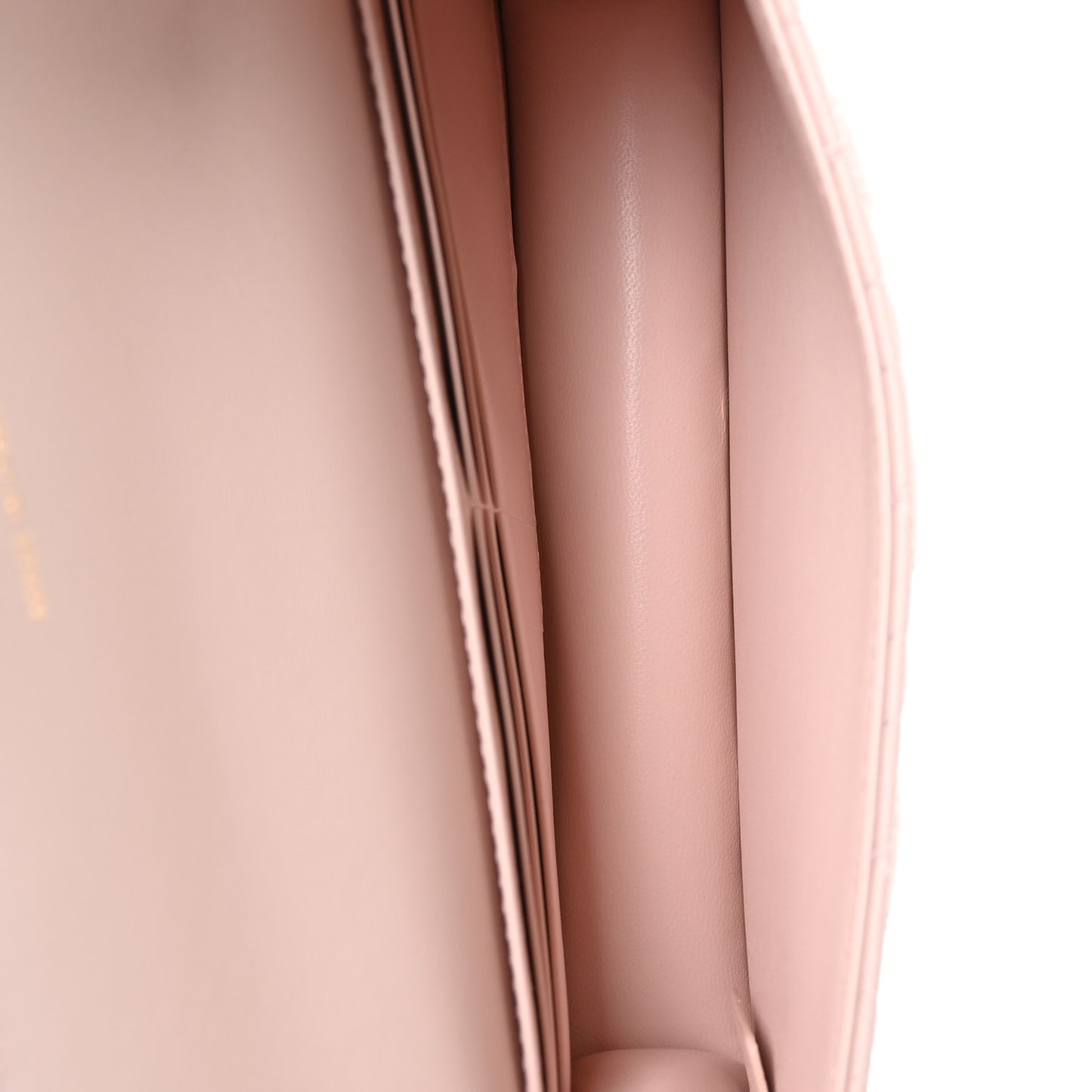 Lambskin Cannage Jolie Mini Bag Powder Pink