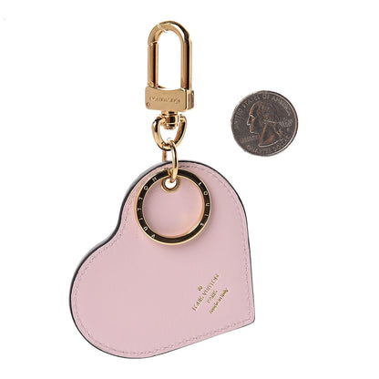 Louis Vuitton Vernis Degrade Heart Bag Charm Pink 2 of 3