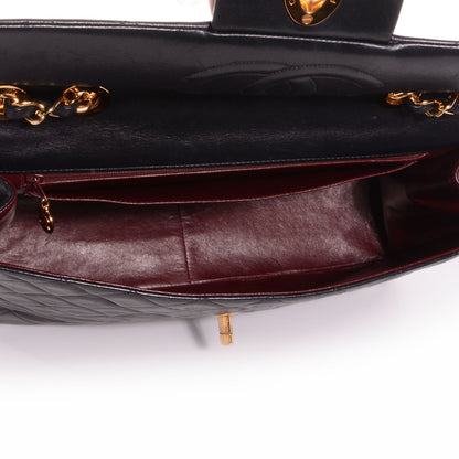 Chanel Lambskin XL Jumbo Flap Black 6 of 8