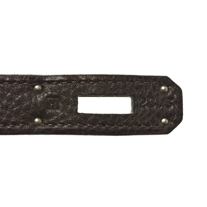 Hermes Togo Kelly Retourne 32 Chocolate 7 of 12