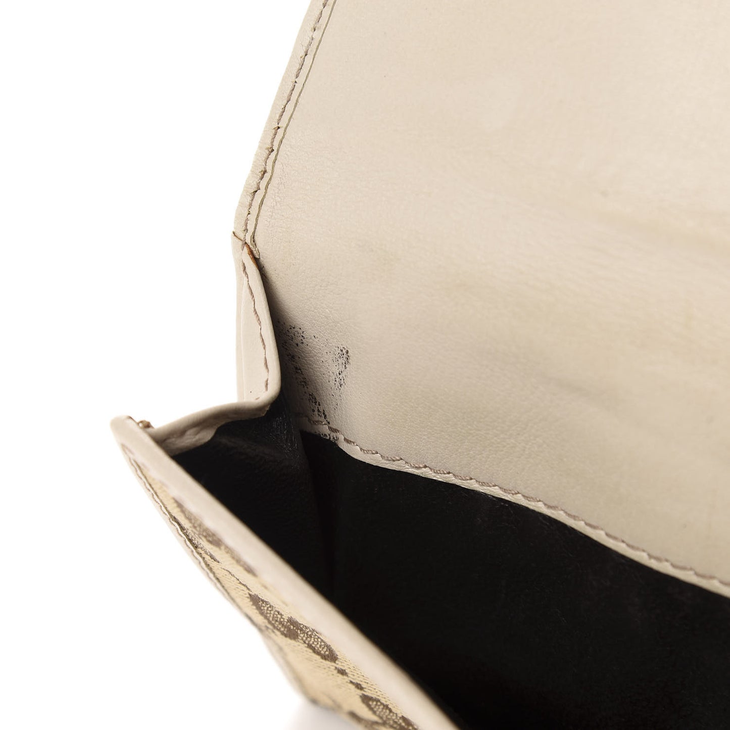 Monogram New Britt Continental Snap Wallet Off White