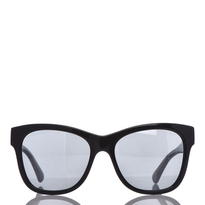 Chanel Polarized Square CC Sunglasses 5380 Black 2 of 7