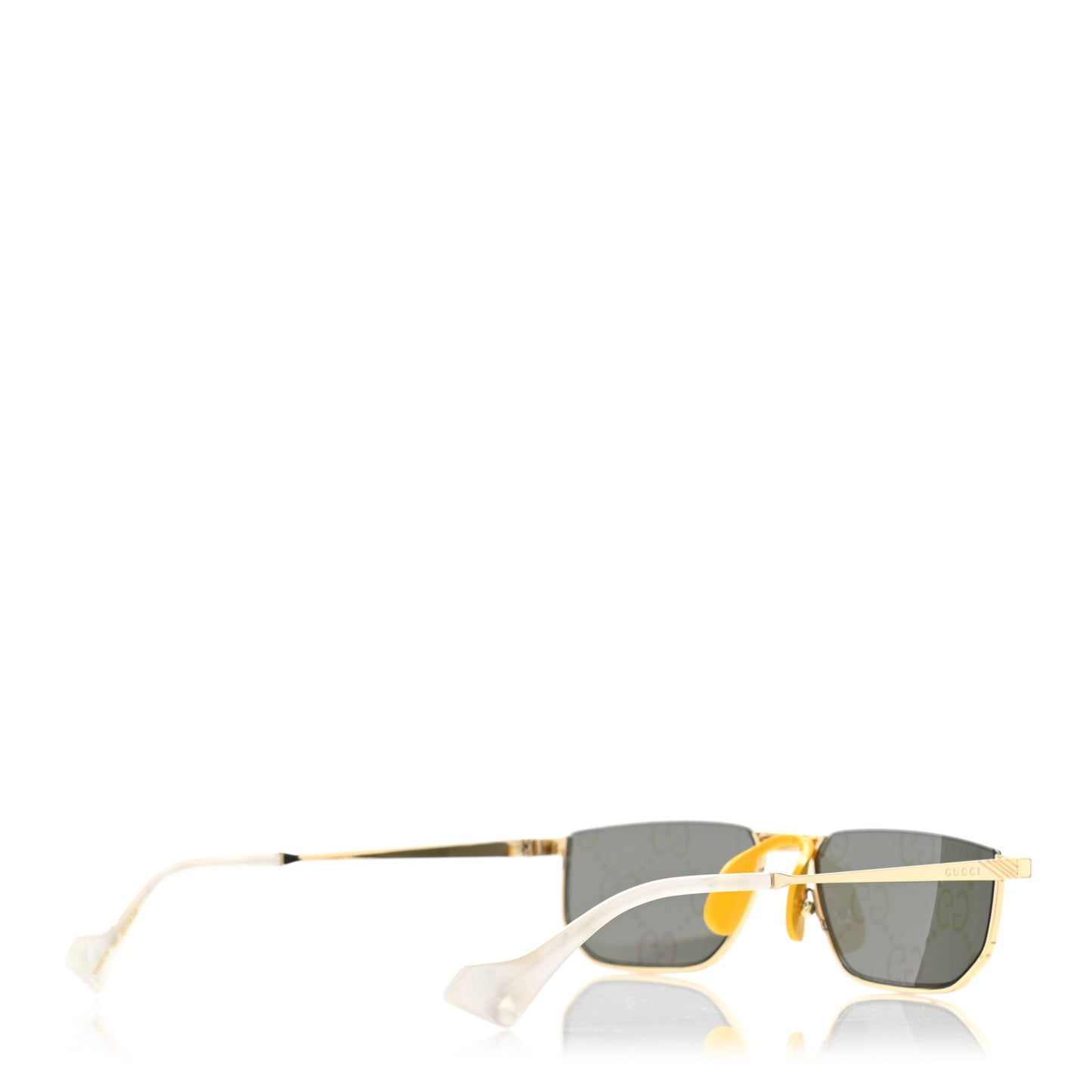 Metal Logo Sunglasses GG0627S Gold