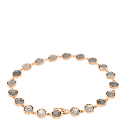 Irene Neuwirth 18K Rose Gold Labradorite Petite Classic Link Bracelet 2 of 3