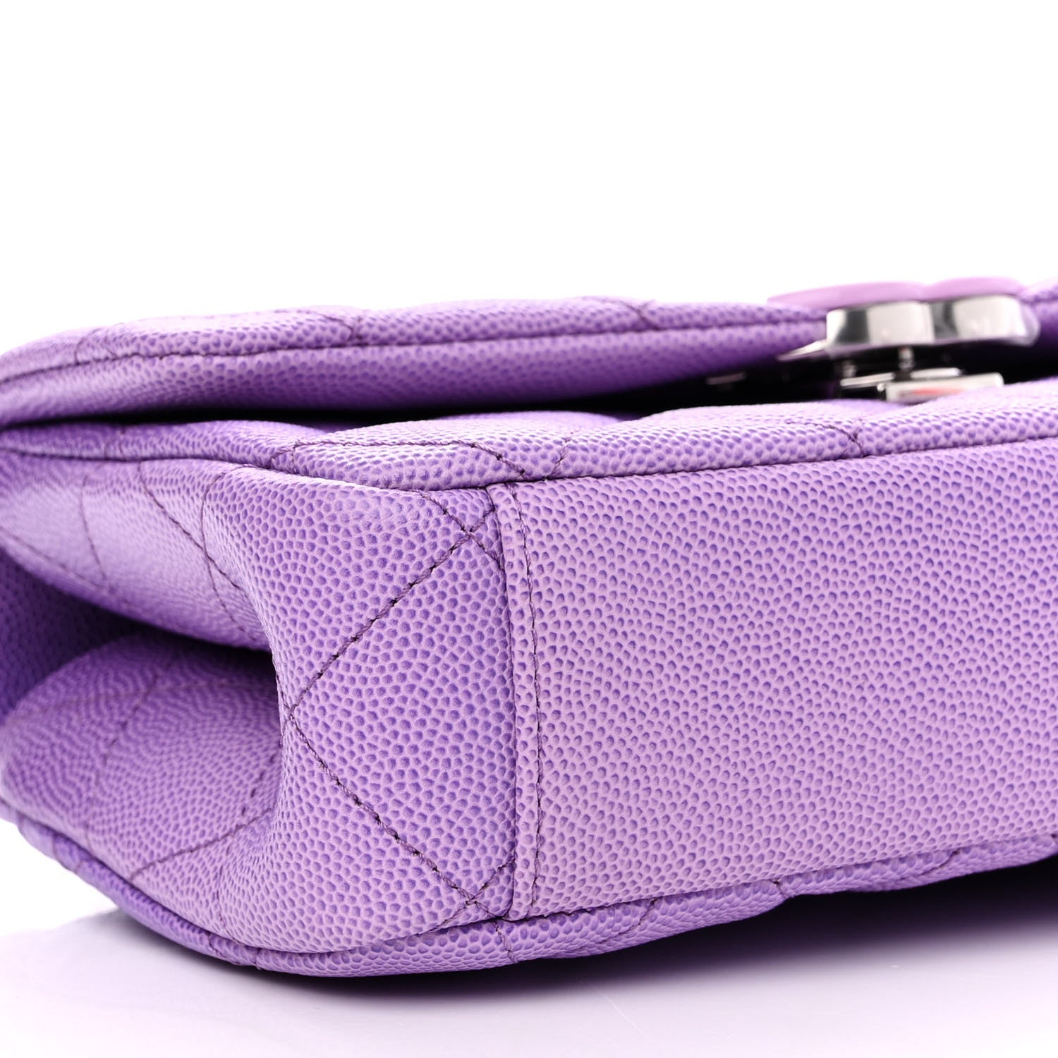 Chanel Shaded Caviar Quilted My Everything Small Flap Purple Light Purple 9 of 12