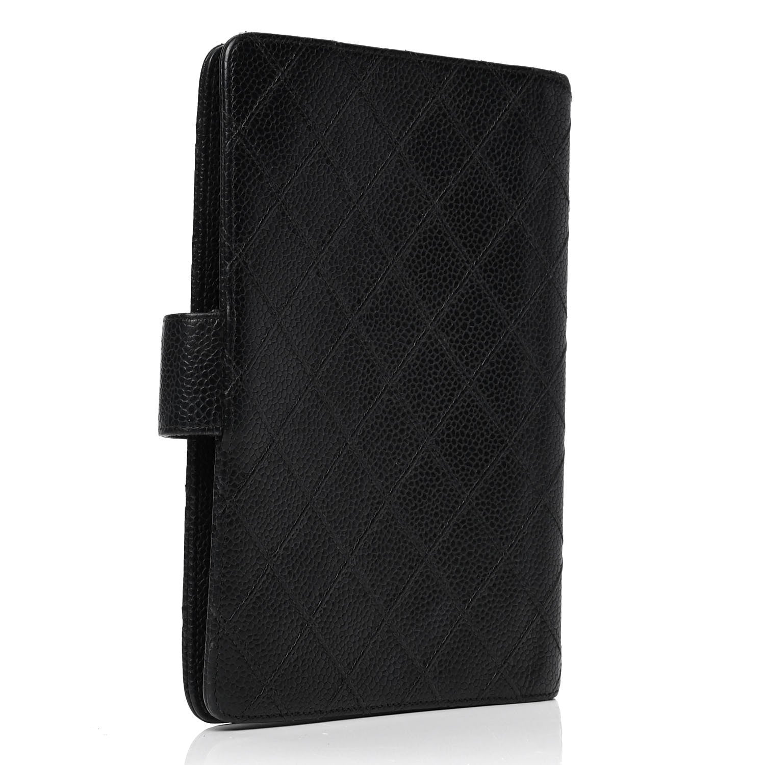 Chanel Caviar Stitched Agenda Cover Black 2 of 6