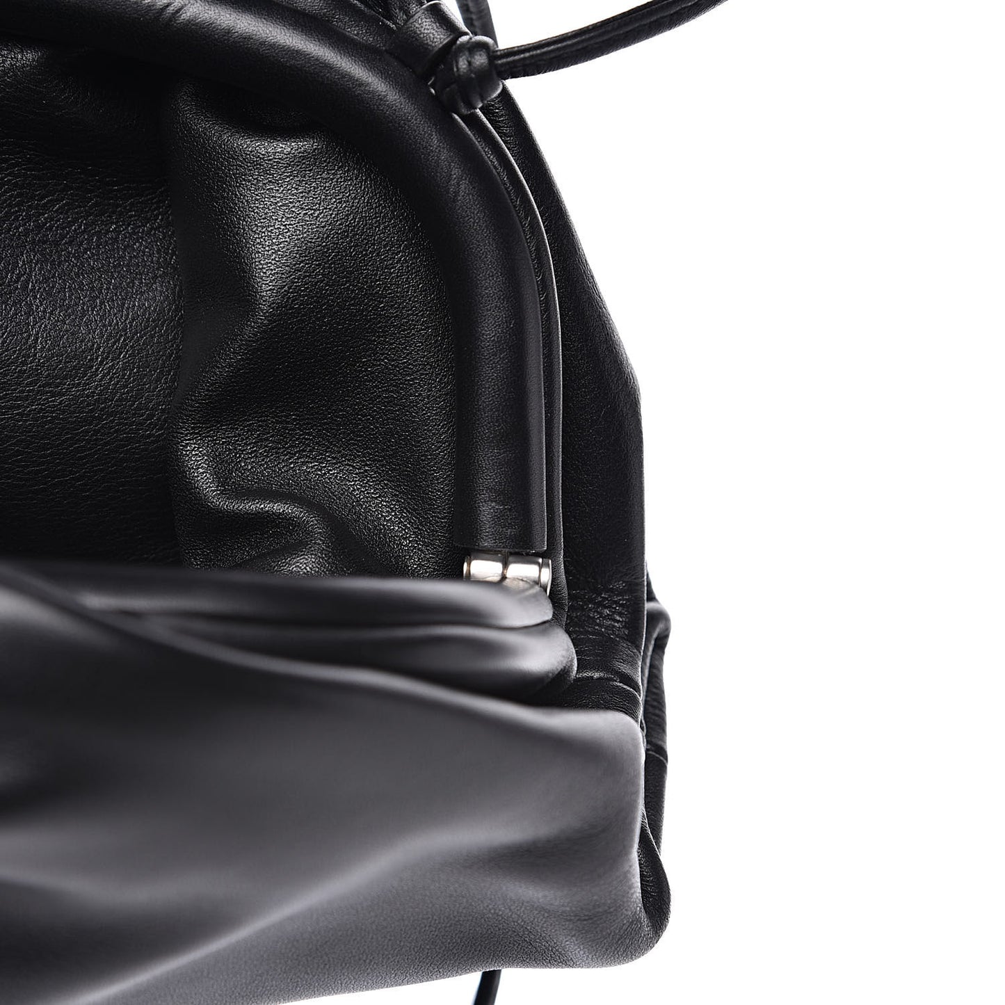 Butter Calfskin The Mini Pouch Black