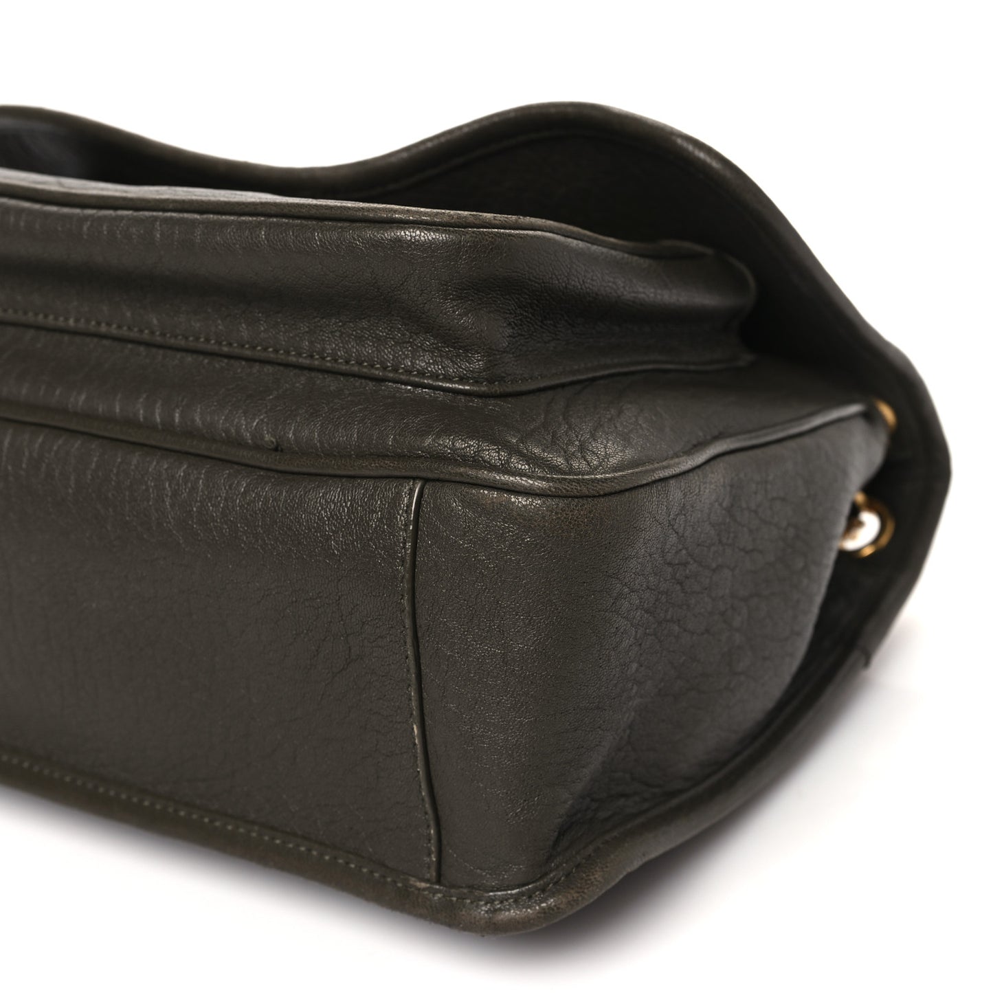 Grained Lambskin Monogram Medium Niki Chain Satchel Light Musk