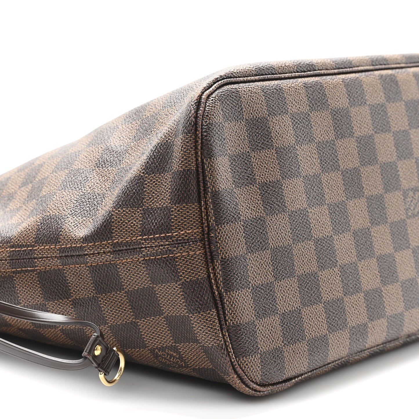 Damier Ebene Neo Neverfull MM Rose Ballerine